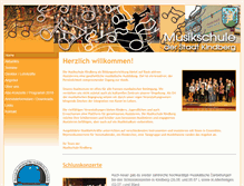 Tablet Screenshot of musikschule-kindberg.at